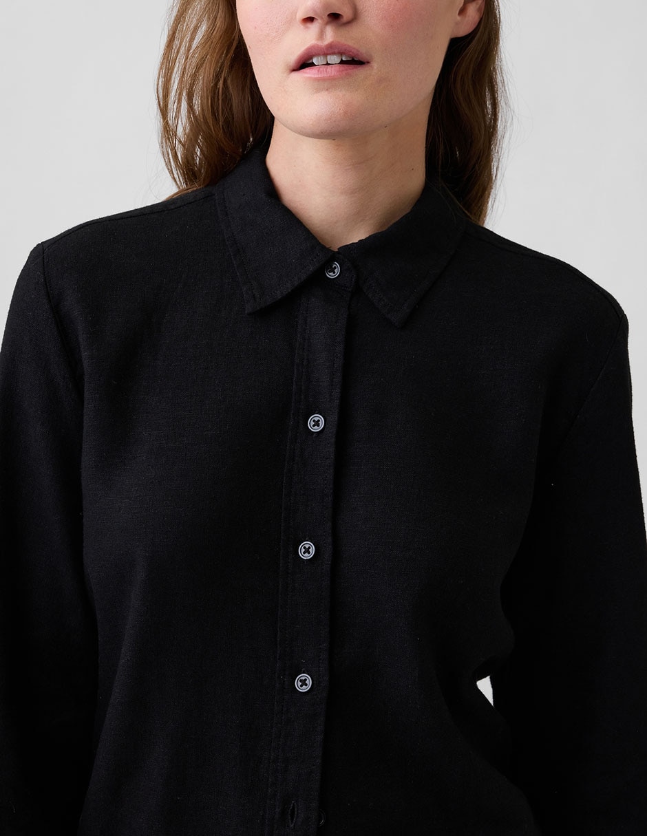 CAMISA GAP 887679, XCH, NEGRO INTENSO