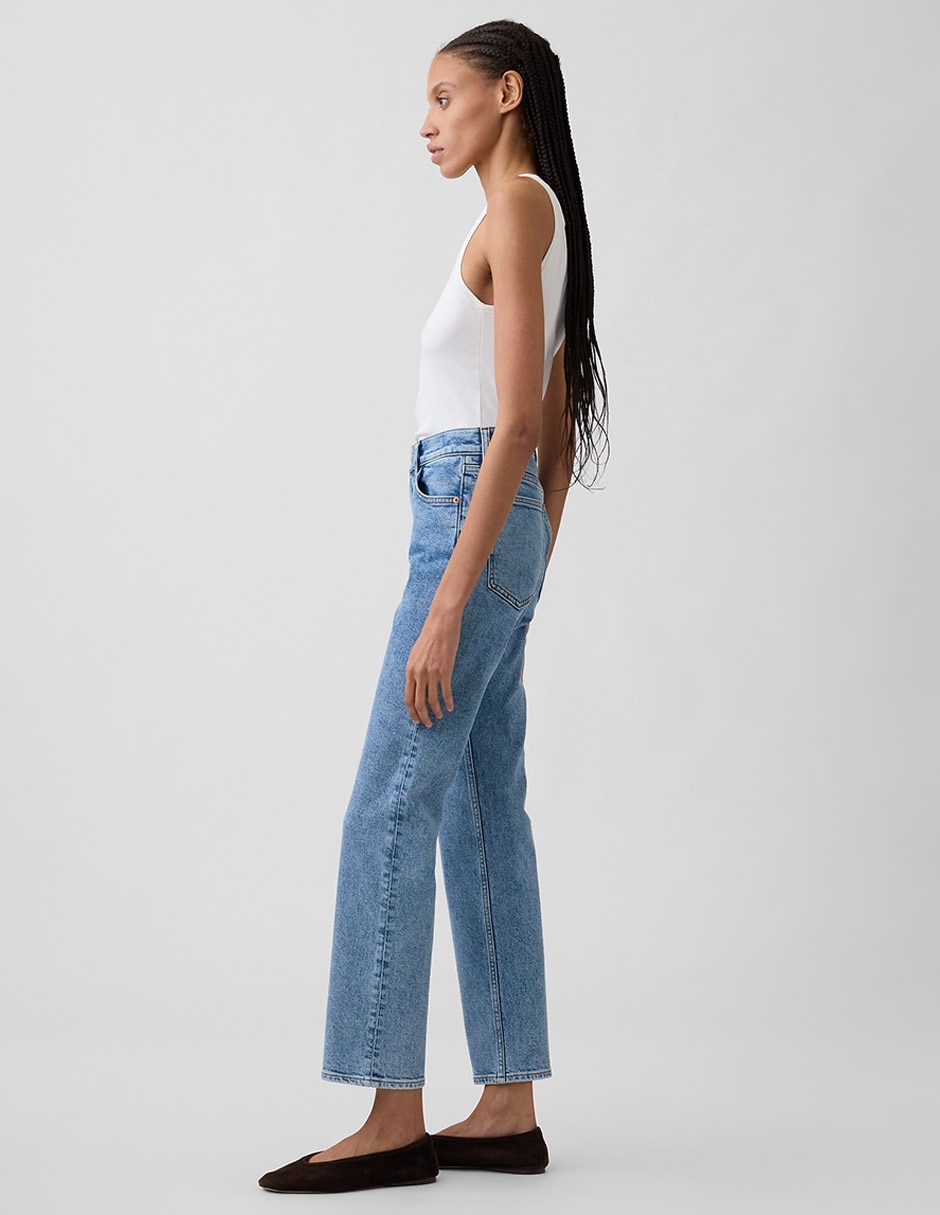 Jeans straight para mujer 3