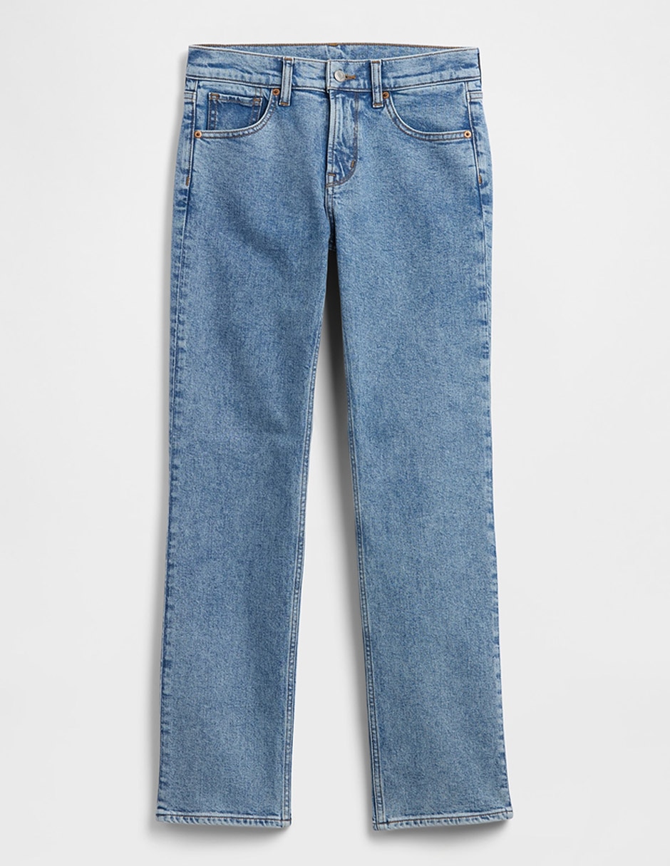 Jeans straight para mujer 5