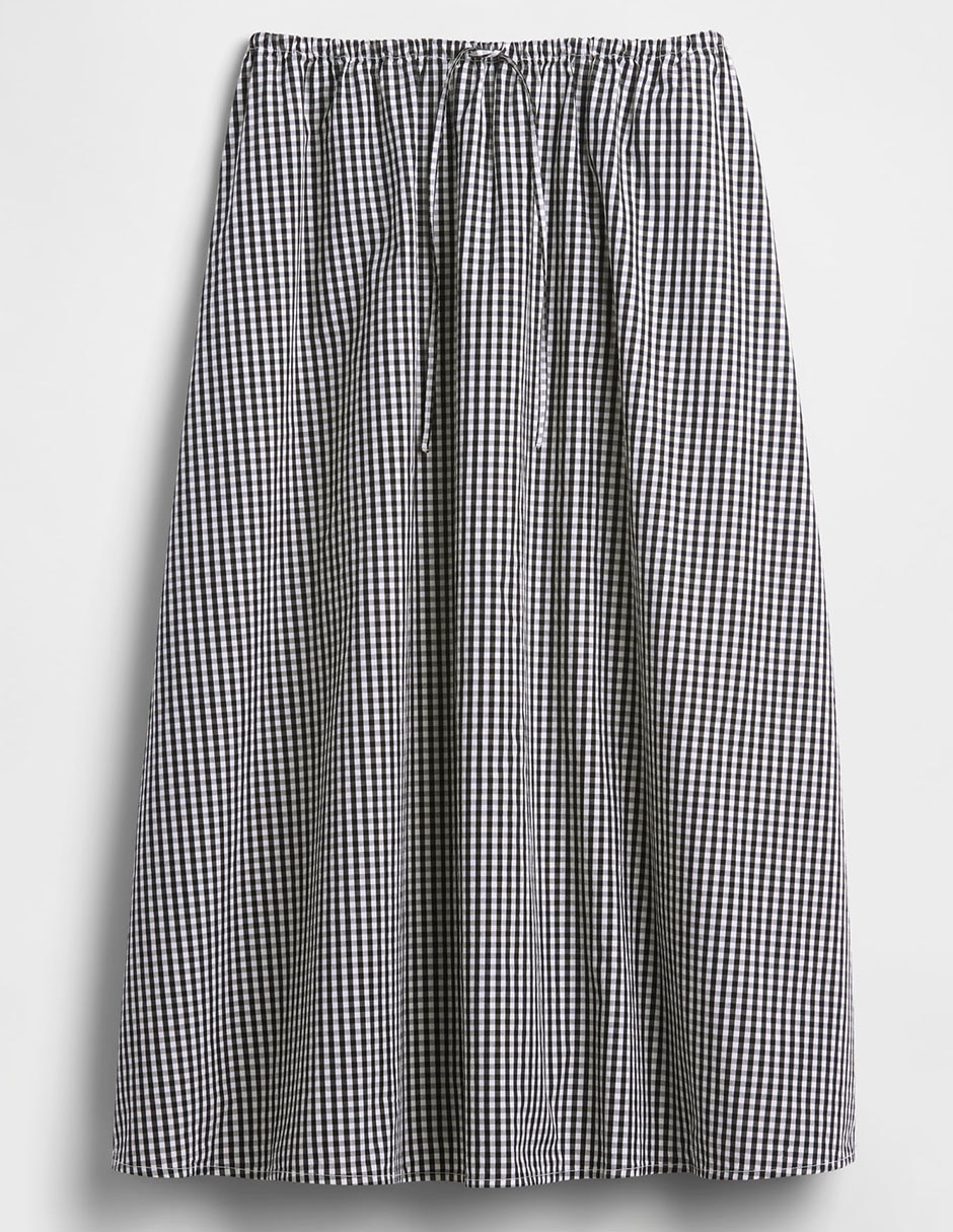 Falda crop cintura alta 5