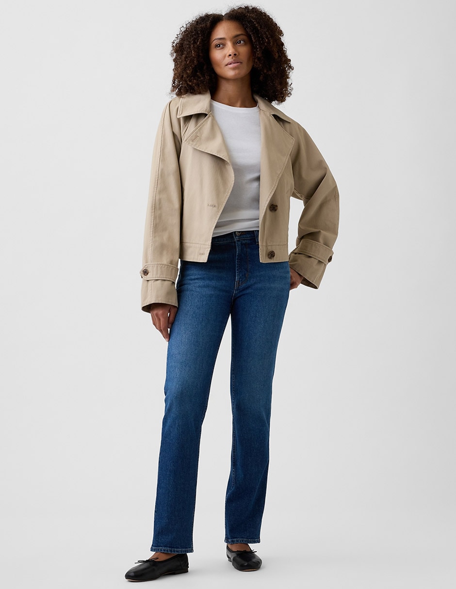 Jeans straight para mujer 2