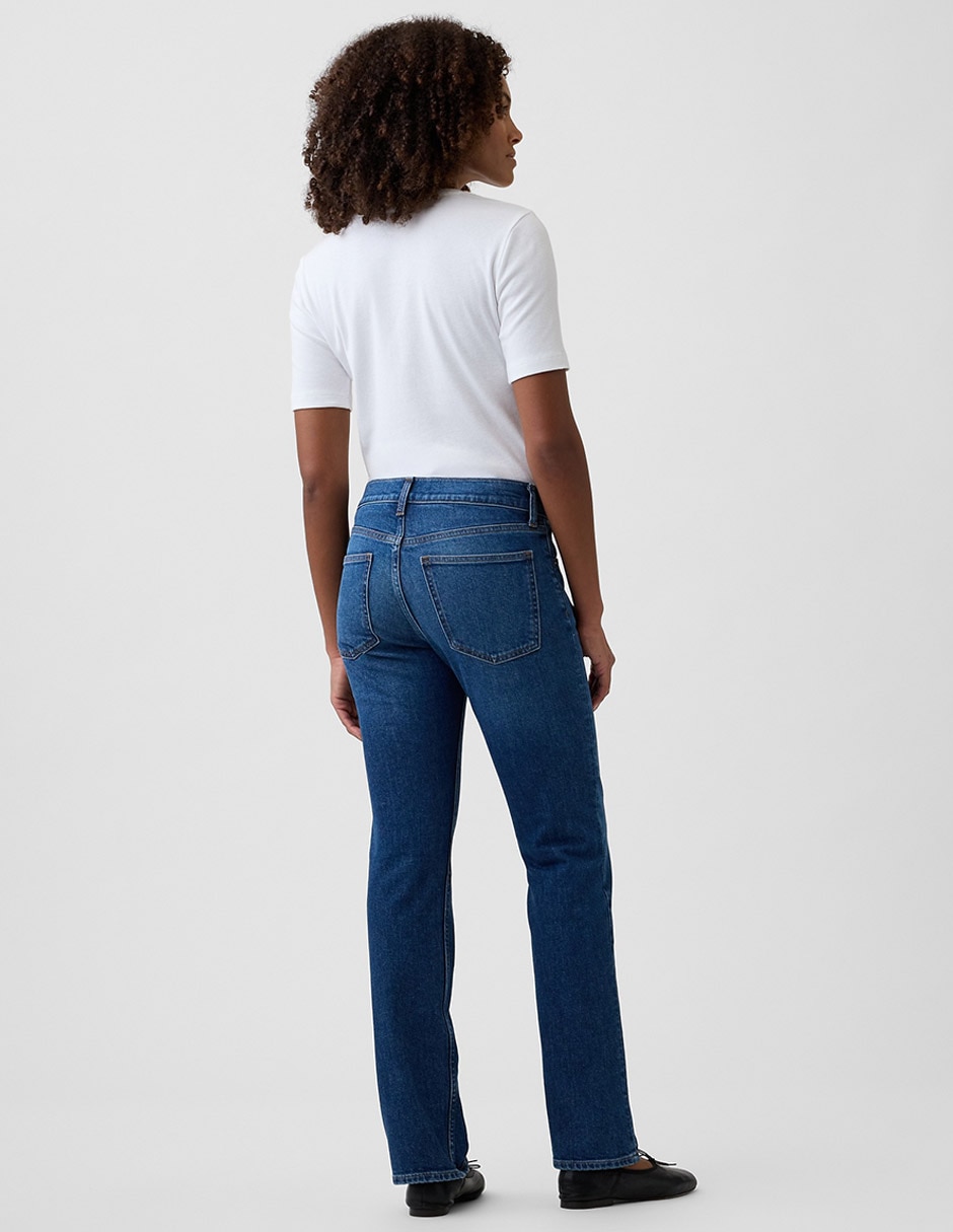 Jeans straight para mujer 4