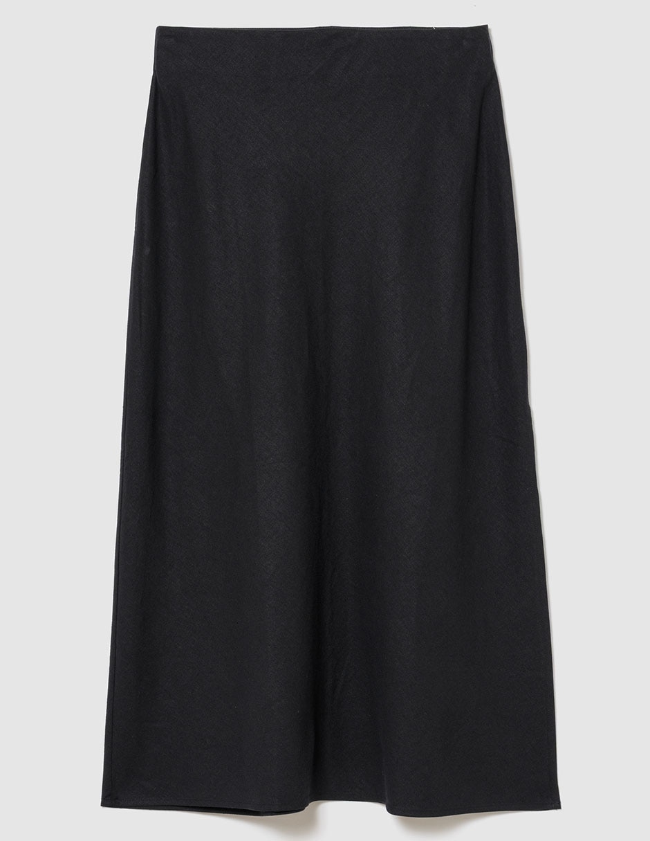 Falda crop a la cintura Falda crop a la cintura