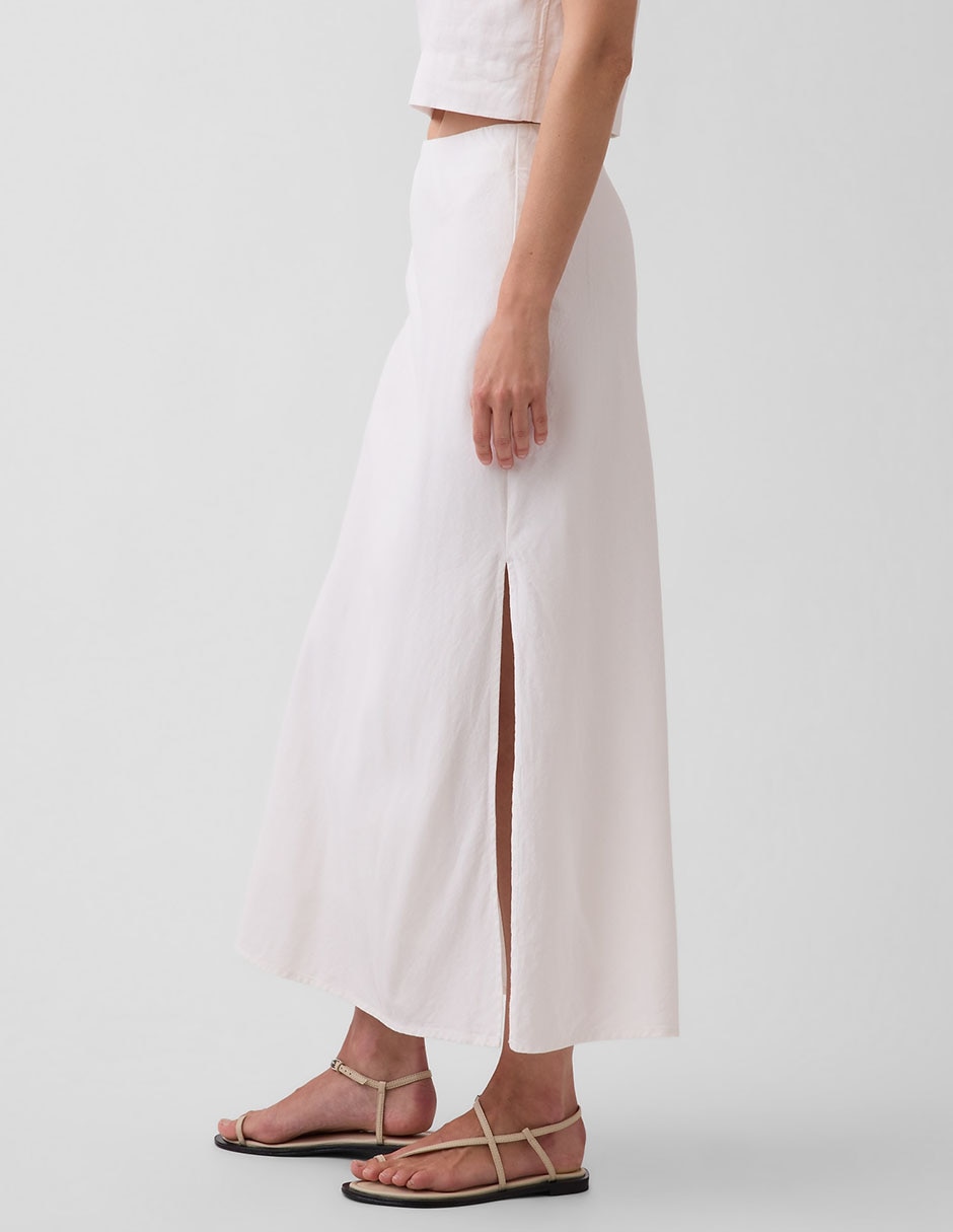 Falda crop a la cintura 3
