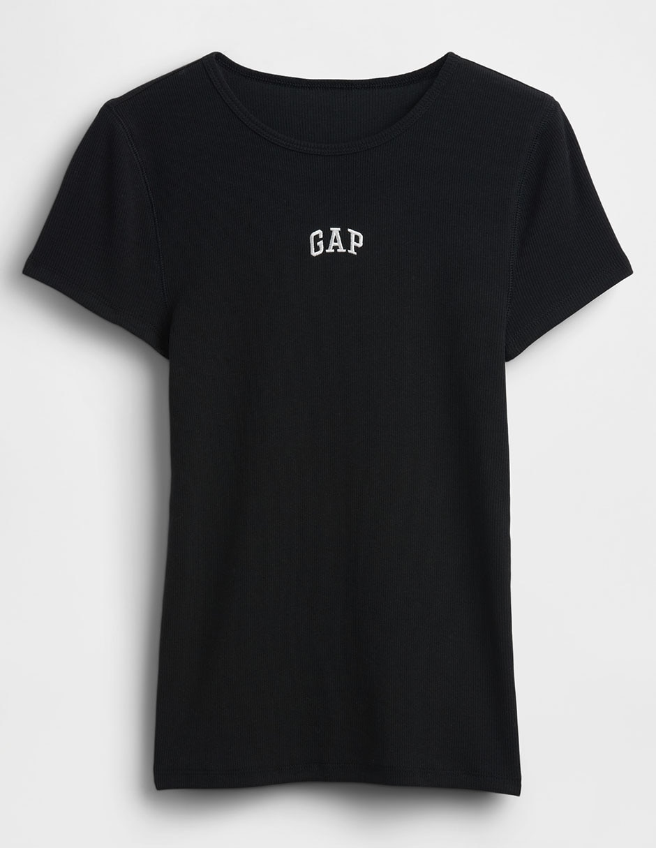 Playera manga corta cuello redondo para mujer 6